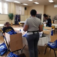 MVP team at senior center