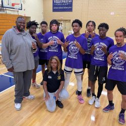 Picture of youth team from Neal Dobbins Inner City Basketball League