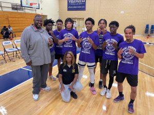 Picture of youth team from Neal Dobbins Inner City Basketball League